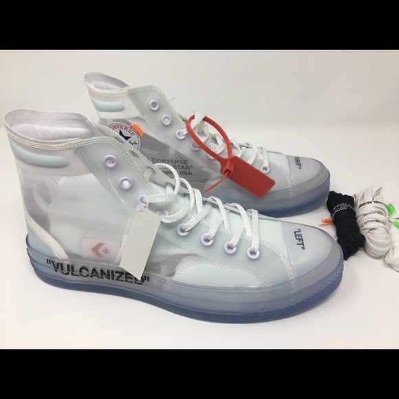 Off White X Converse Chuck Taylor Size 11 - Picture 2 of 4